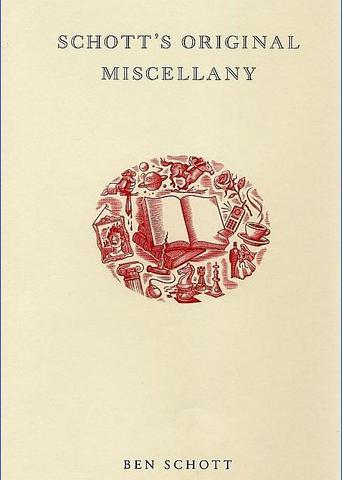 Schott's Original Miscellany (Hardcover)