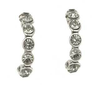 Creole Stone Earrings