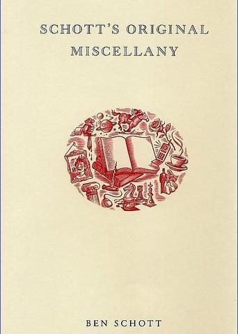 Schott's Original Miscellany (Hardcover)